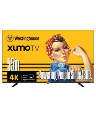 55" 4K UHD Smart TV, Xumo, HDR10, Dolby Vision & Atmos, Voice Remote, Wi-Fi, Bluetooth