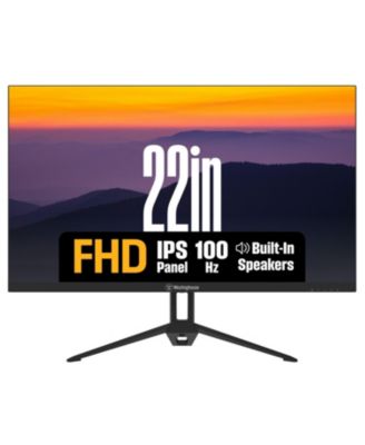 22" Full HD IPS Monitor, 100Hz, 1ms, HDR, Adaptive Sync, Built-in Speakers, HDMI & VGA
