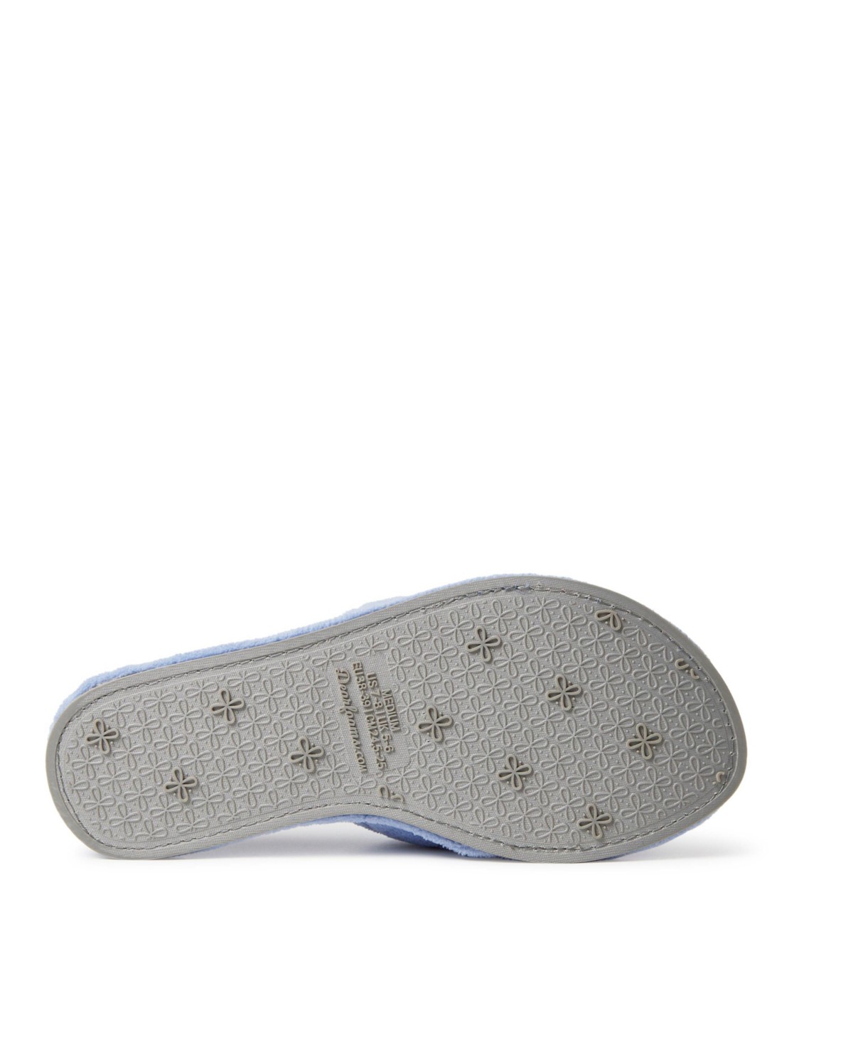 Женские Dearfoams Women's Beatrice Quilted Microfiber Terry Slide Slipper — фото 6