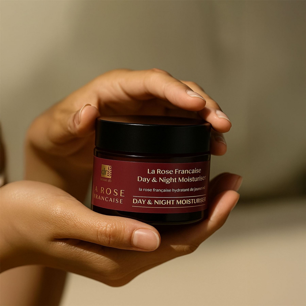 Dr. Botanicals La Rose Francaise Duo Day and Night Moisturiser 50milliliter