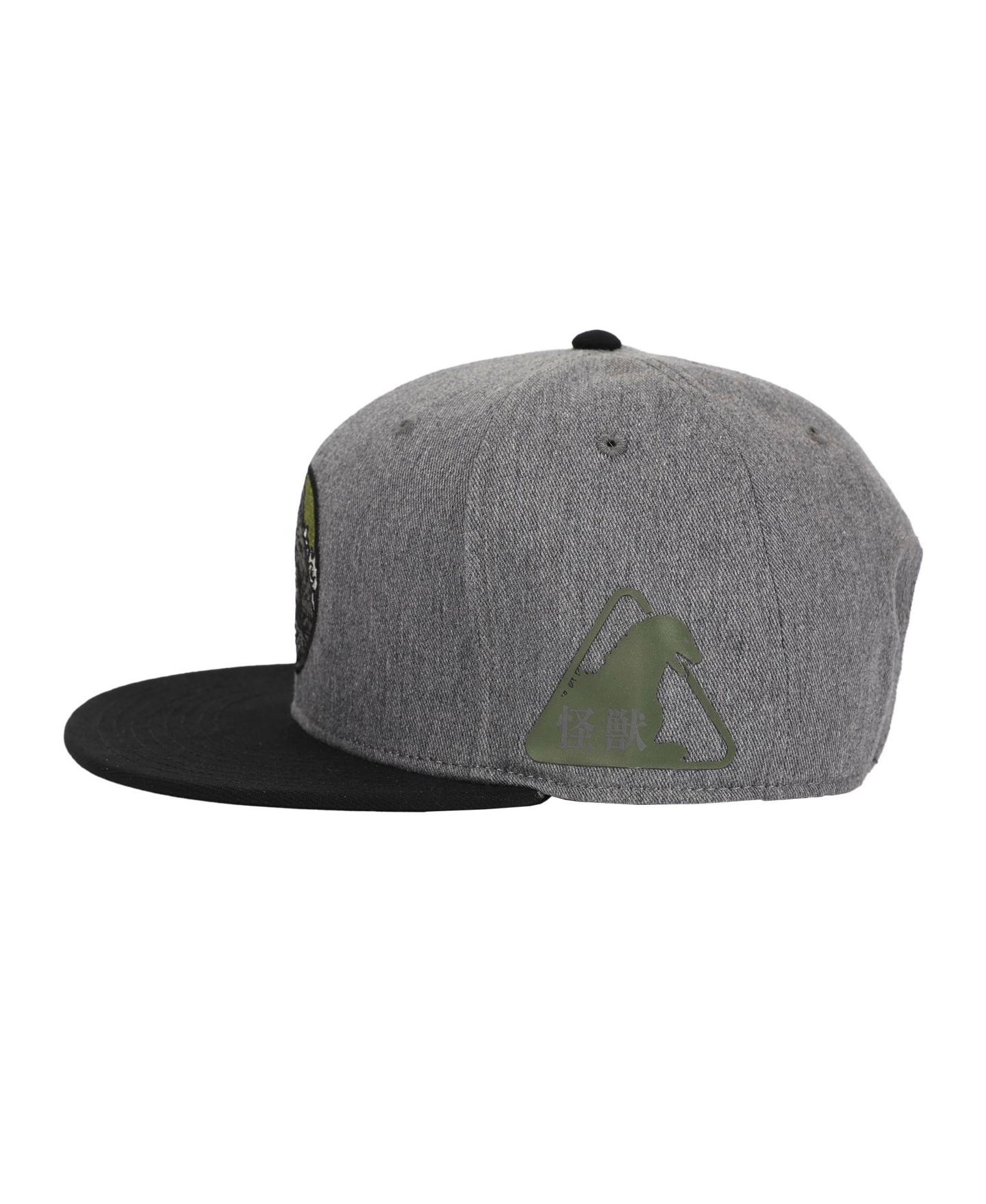 Мужская кепка Godzilla Embroidery Cotton Twill B15 Snap Back Snapback, цвет: Серый — фото 10