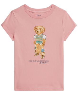 Girls' 2T-6X Polo Bear Short-Sleeve T-Shirt