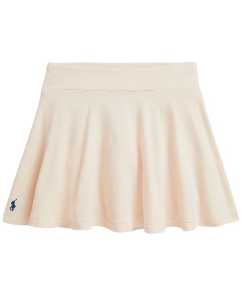 Юбка Polo Ralph Lauren Stretch Mesh Skirt для девочек, цвет: Кремовый