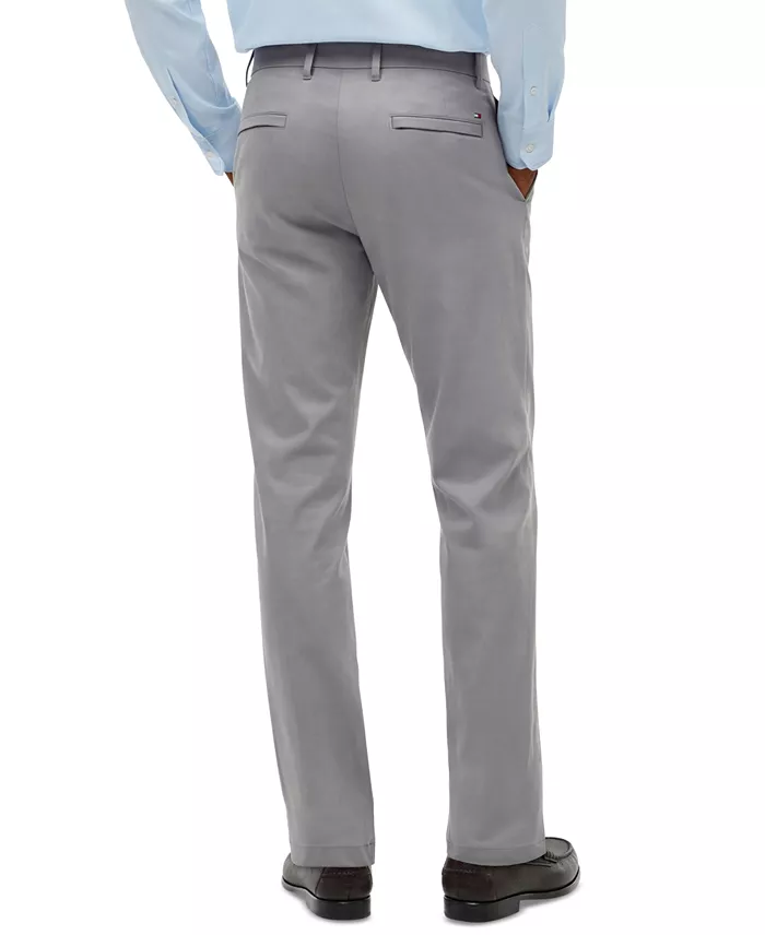 Men's Denton Straight-Fit Knit Tech Chino Pants - thumbnail 4
