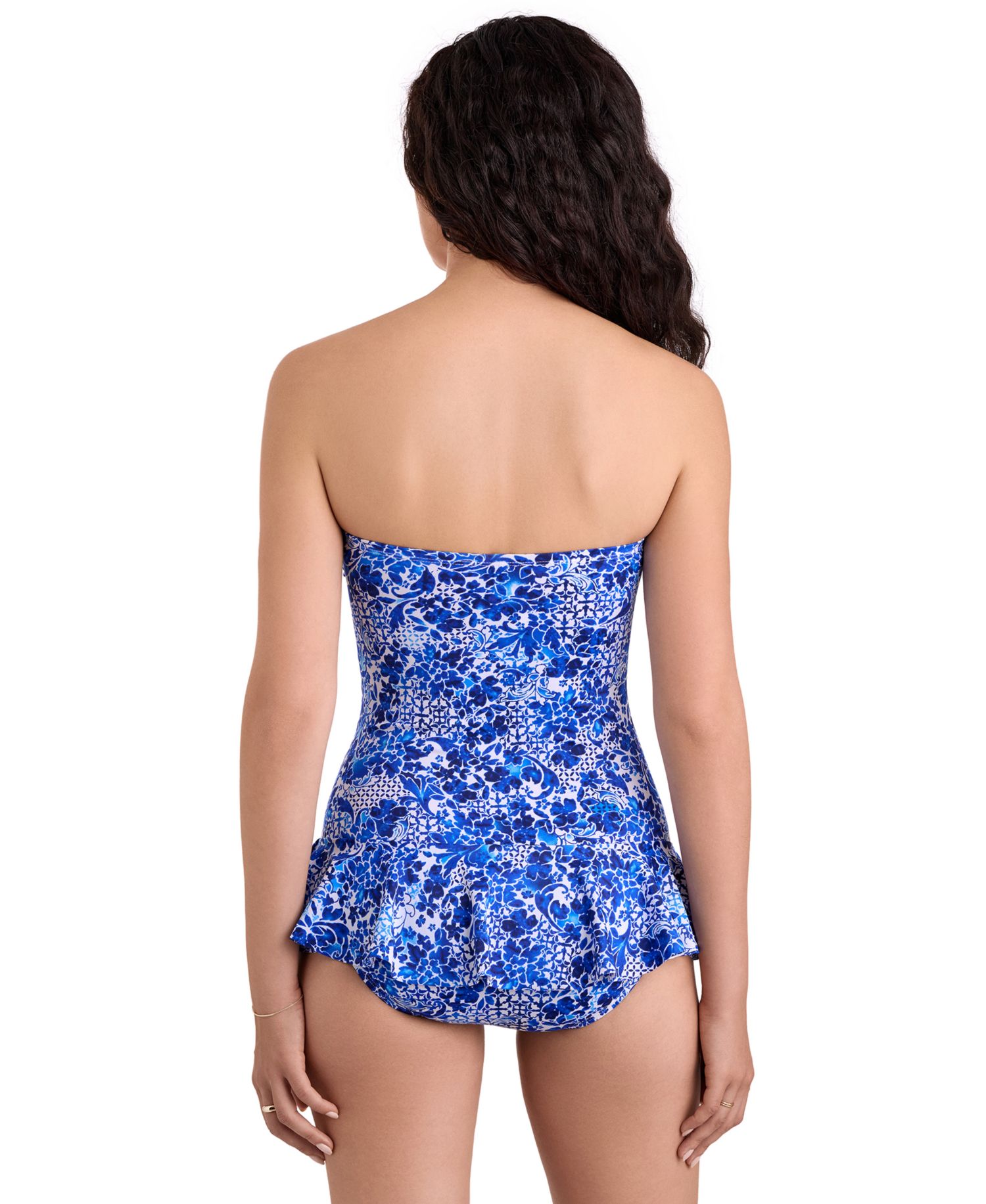 Women's Summer Skirted One-Piece Swimsuit