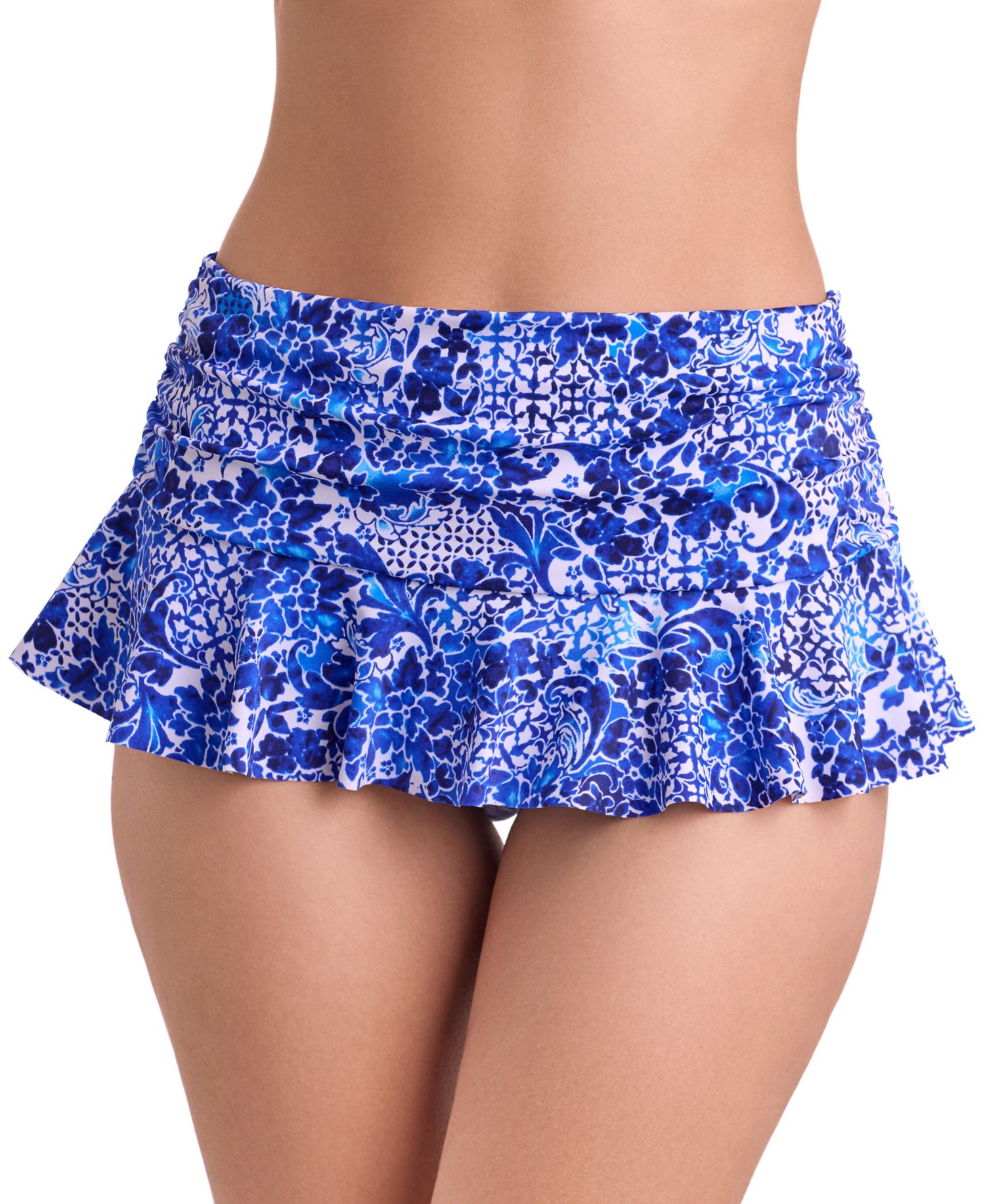 Women's Halo Printed Swim Skirt