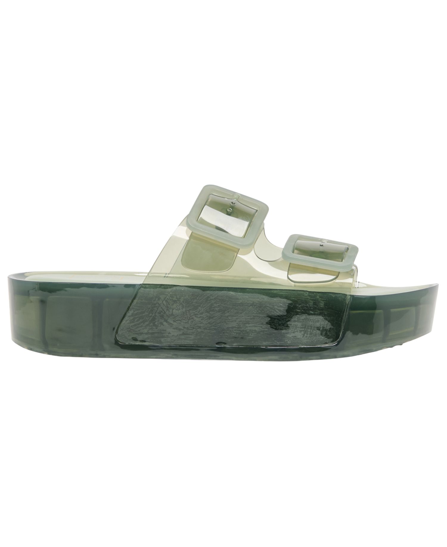 Women's Julio X Jelly Double-Band Jelly Footbed Platform Sandals