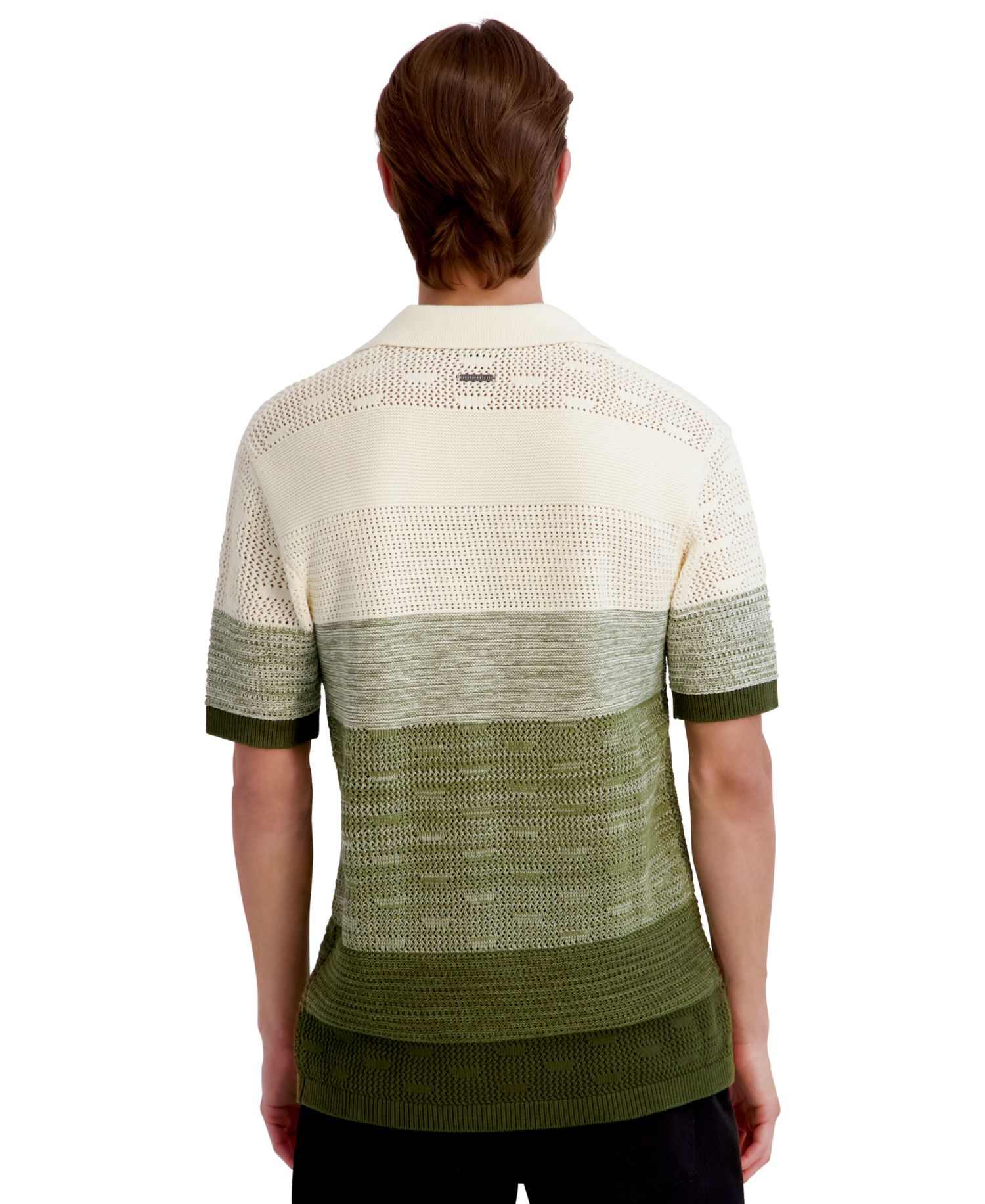 Men's Short-Sleeve Johnny Collar Polo Shirt