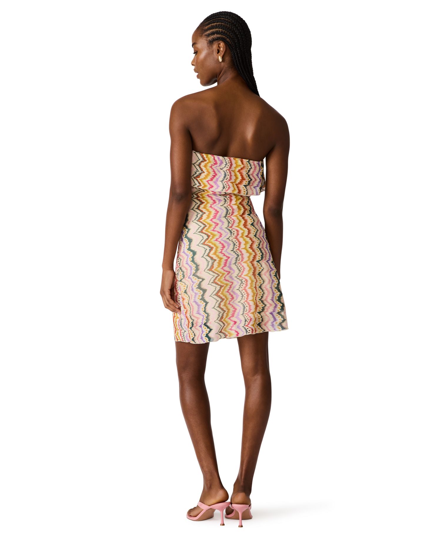 Women's Bryar Strapless Mini Mesh Dress