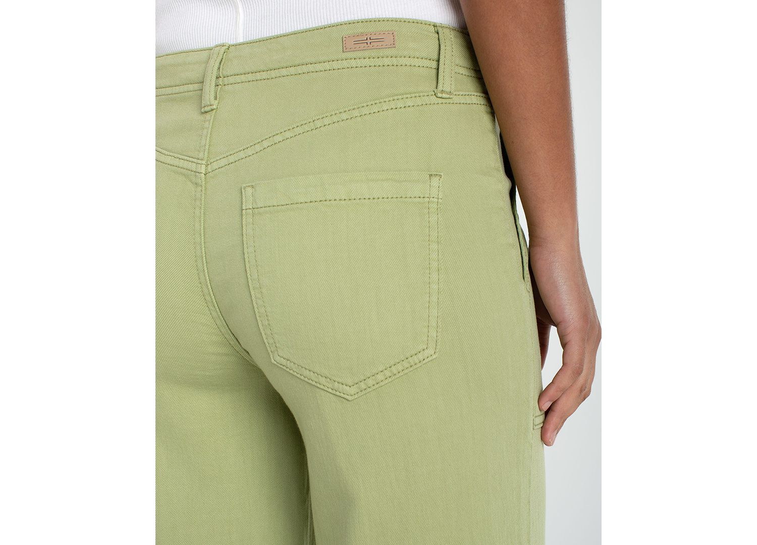 Petite Wide-Leg Crop Pants