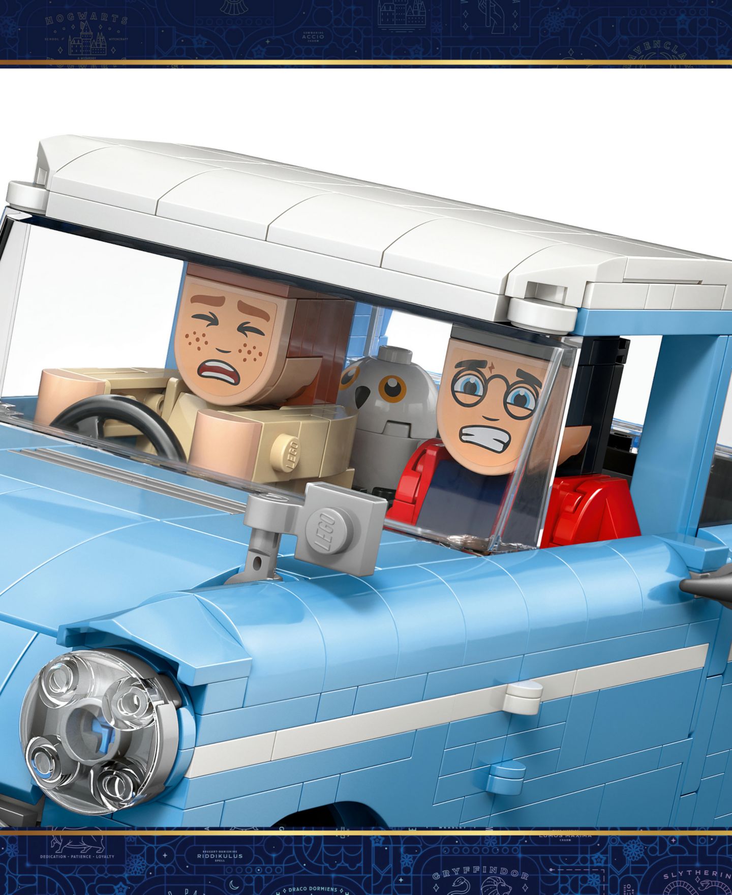 Детский конструктор LEGO Harry Potter Enchanted Flying Ford Anglia Building Set 76470 — фото 9