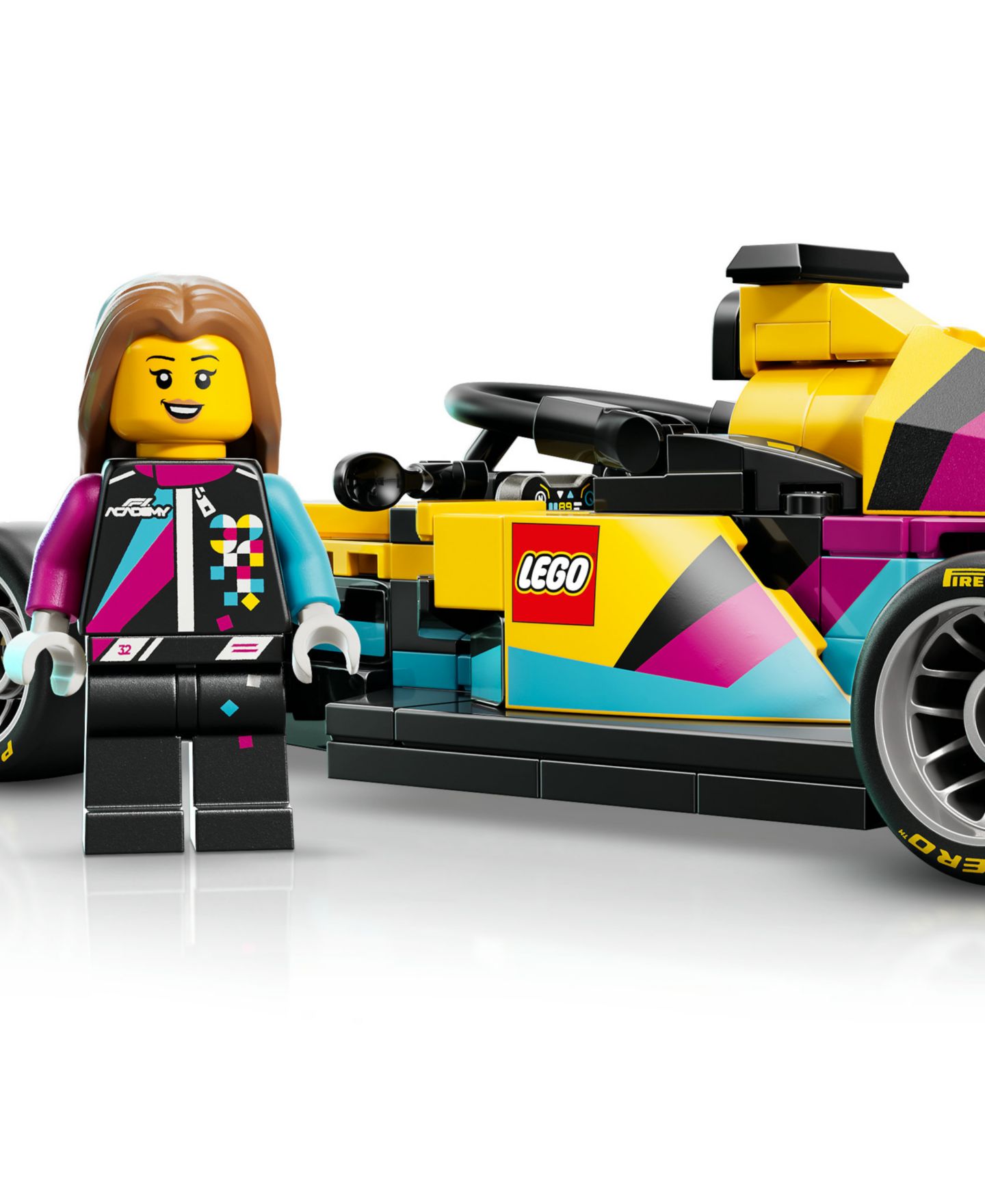 Детский конструктор LEGO® Speed Champions F1 Academy Race Car Toy 77258 — фото 7