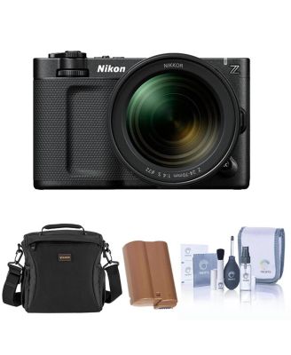 ZR 6K Cinema Camera with NIKKOR Z 35mm f/1.4 Lens, Bundle with Extra Battery, Shoulder Bag and Cleaning Kit