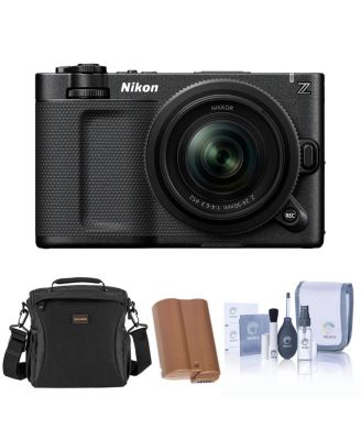ZR 6K Cinema Camera with NIKKOR Z 24-50mm f/4-6.3 Lens, Bundle with Extra Battery, Shoulder Bag and Cleaning Kit