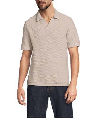 Men's Short Sleeve Johnny Collar Polo