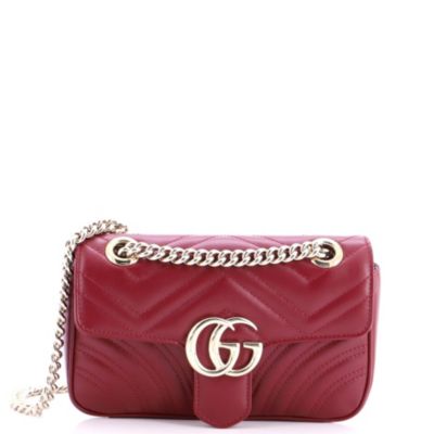 Small GG Marmont Flap Bag Matelasse Leather