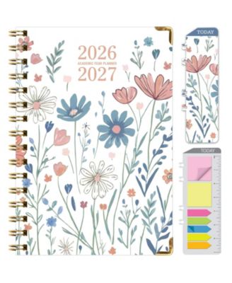 Hardcover Academic Planner 2026-2027 Botanical