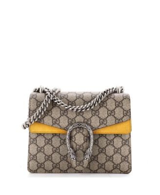Mini Dionysus Bag GG Coated Canvas