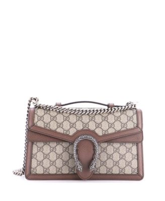Small Dionysus Top Handle Chain Bag GG Coated Canvas
