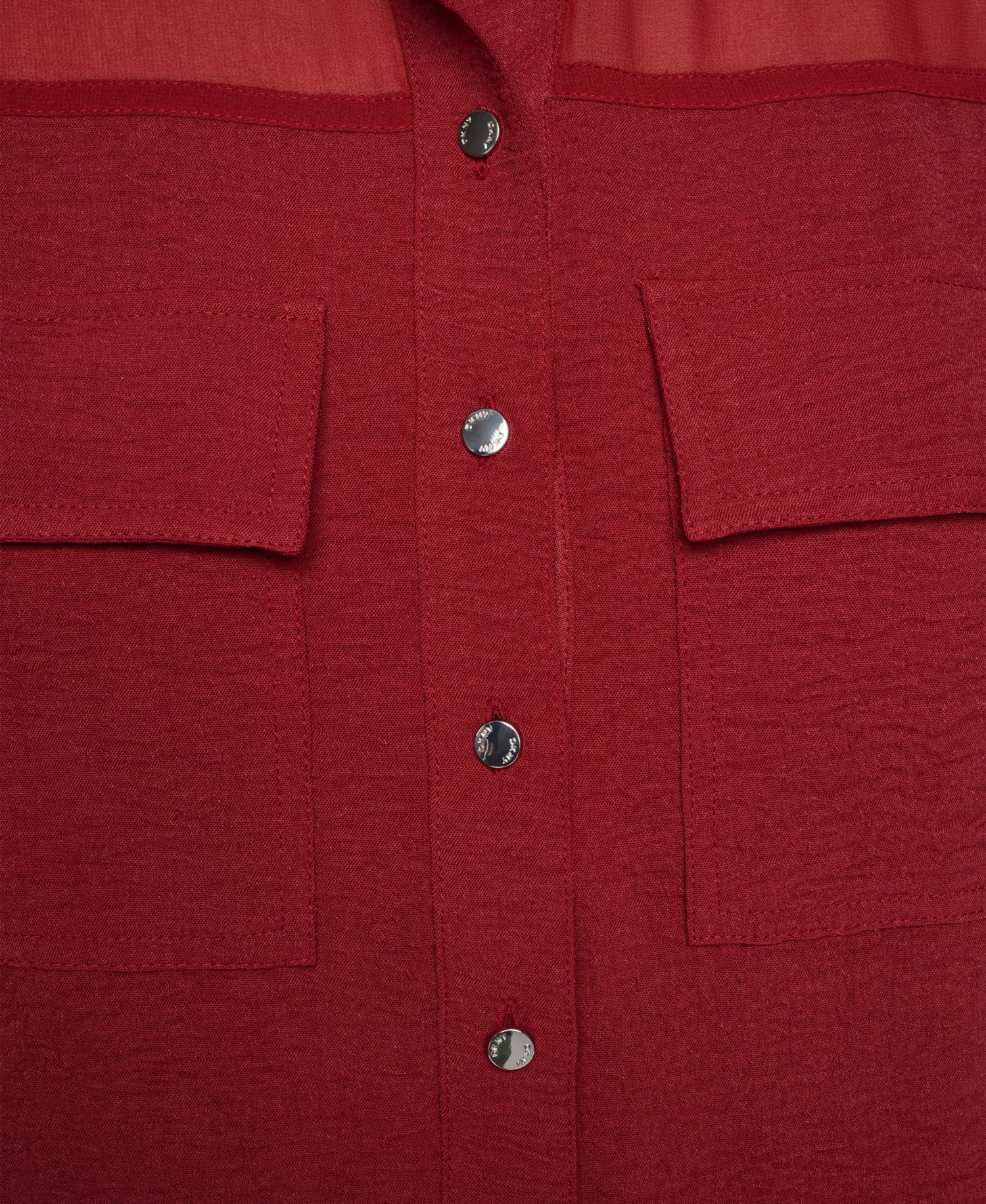 Women's Short-Sleeve Buttoned Collared Camp Shirt
