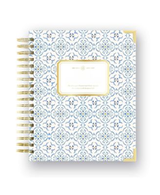 Casa Bella 2026-2027 Academic Daily Planner Wirebound Tabs Pocket Stickers Ruler