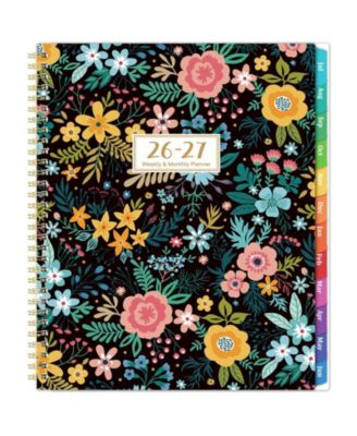 Planner 2026-2027 Academic Weekly Monthly Tabs Pocket