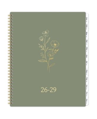2026-2029 Monthly Planner 3 Year Calendar Tabs Pocket Notes