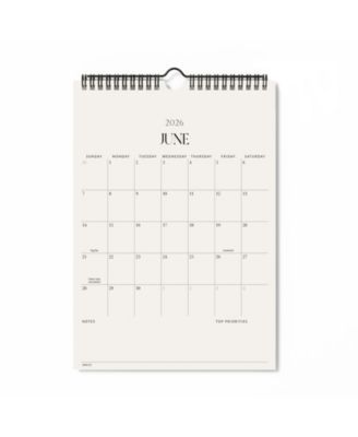 Wall Calendar 2026 Monthly Planner Jul-Dec Home Office Gift