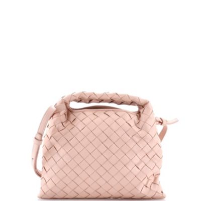 Mini Hop Top Handle Bag Intrecciato Nappa