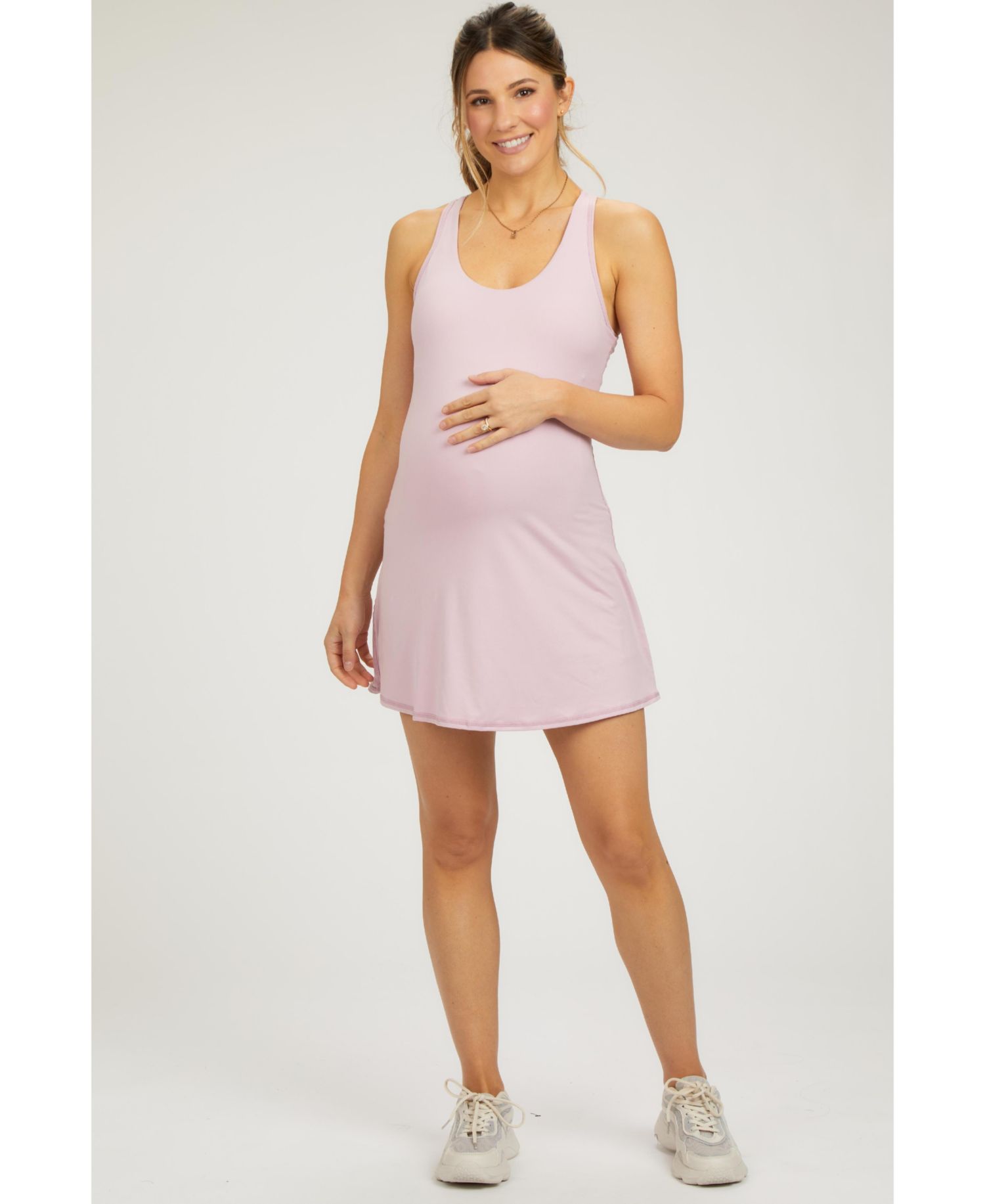 Women's Tennis Racerback Romper Dress