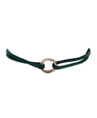 Trinity On Cord Bracelet