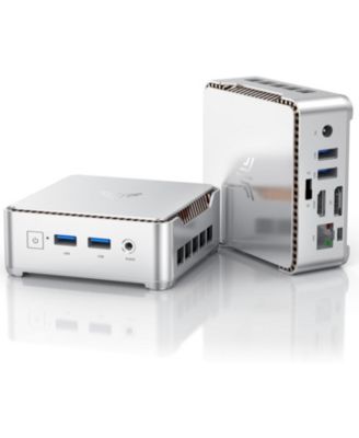 Essenx E2 Mini PC, Intel Twin Lake N150 16GB DDR4 512GB SSD, Dual 4K, Gigabit/WiFi/BT Office/Home/Business