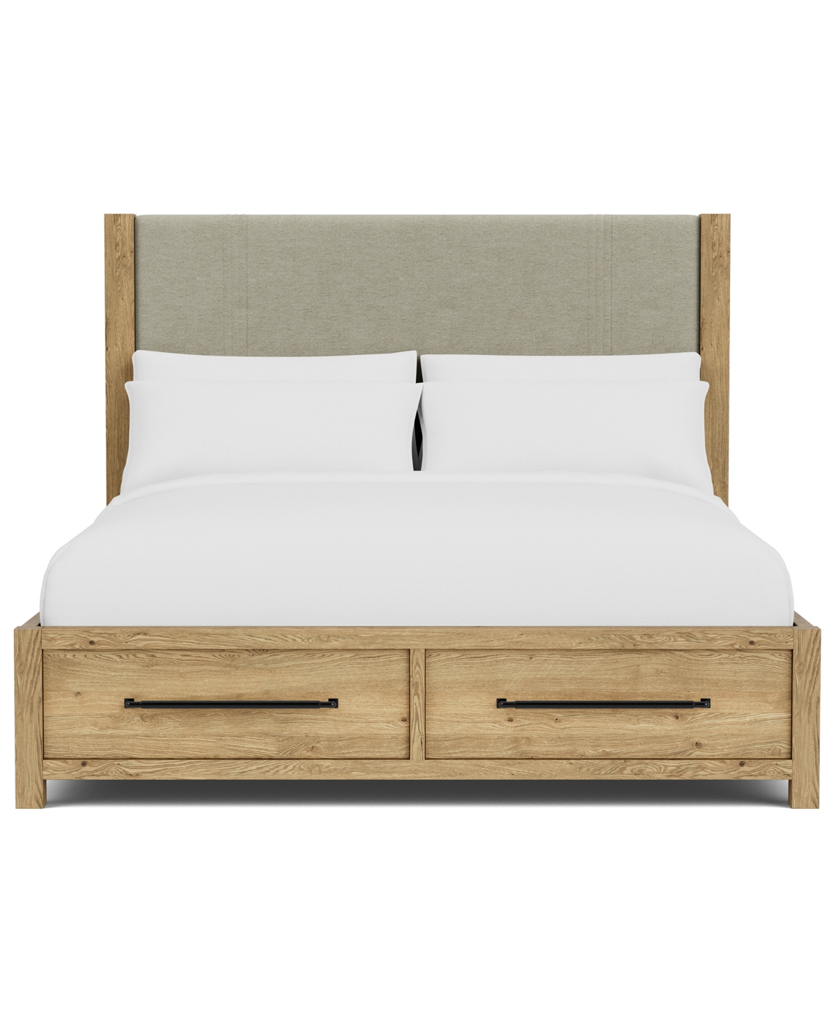 Davie 3-Pc. King Storage Bedroom Set (Upholstered Bed