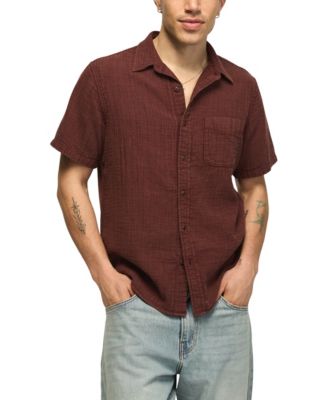 Men's Double Gauze Short-Sleeve Shirt