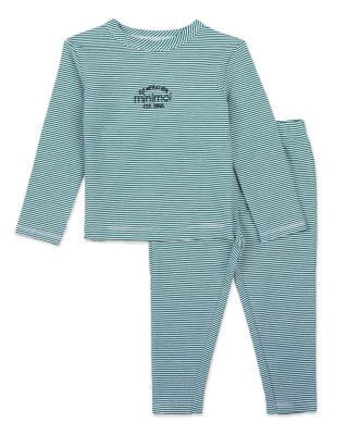 Baby Girls 2 Piece "Generation MiniMoi" Mini-Stripe Cotton-Rich Lounge Set