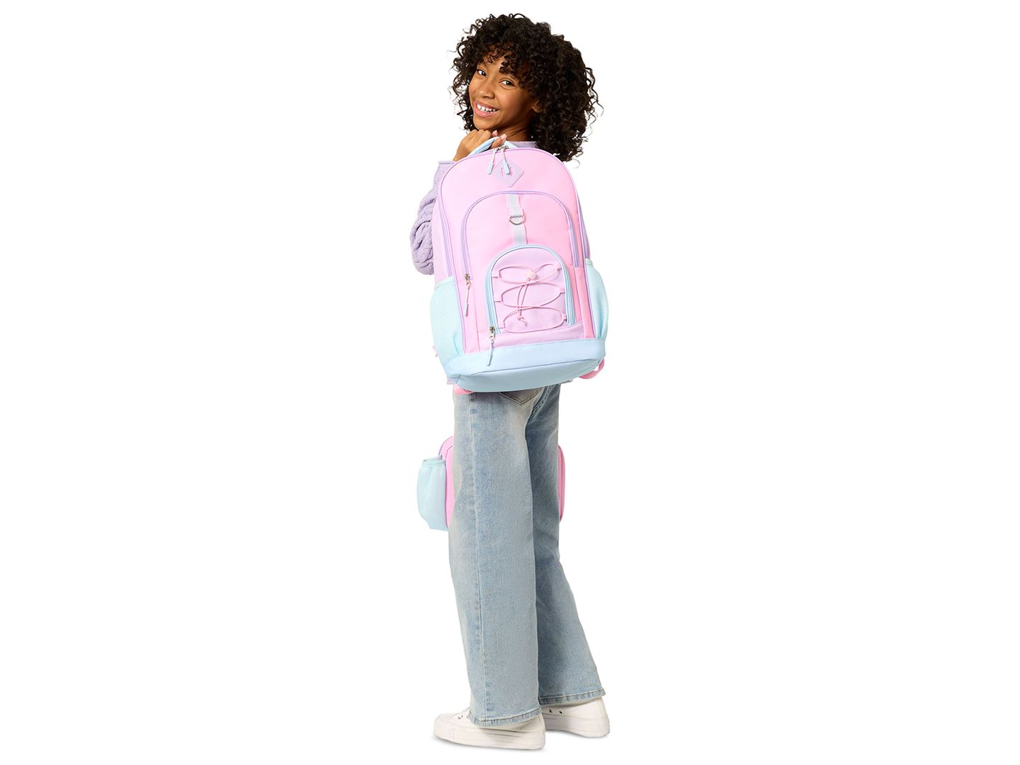 Сумки Rainbow Sugar Backpack and Lunch Box, 2-Piece Set для девочек, цвет: Розовый / Синий — фото 9
