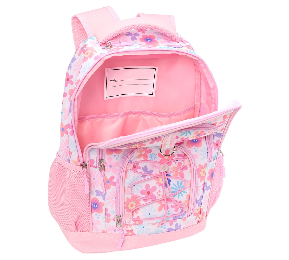 Rainbow Sugar Girls' Floral Backpack and Lunch Box, 2-Piece Set