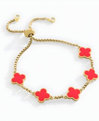 Clover Enamel Bracelet