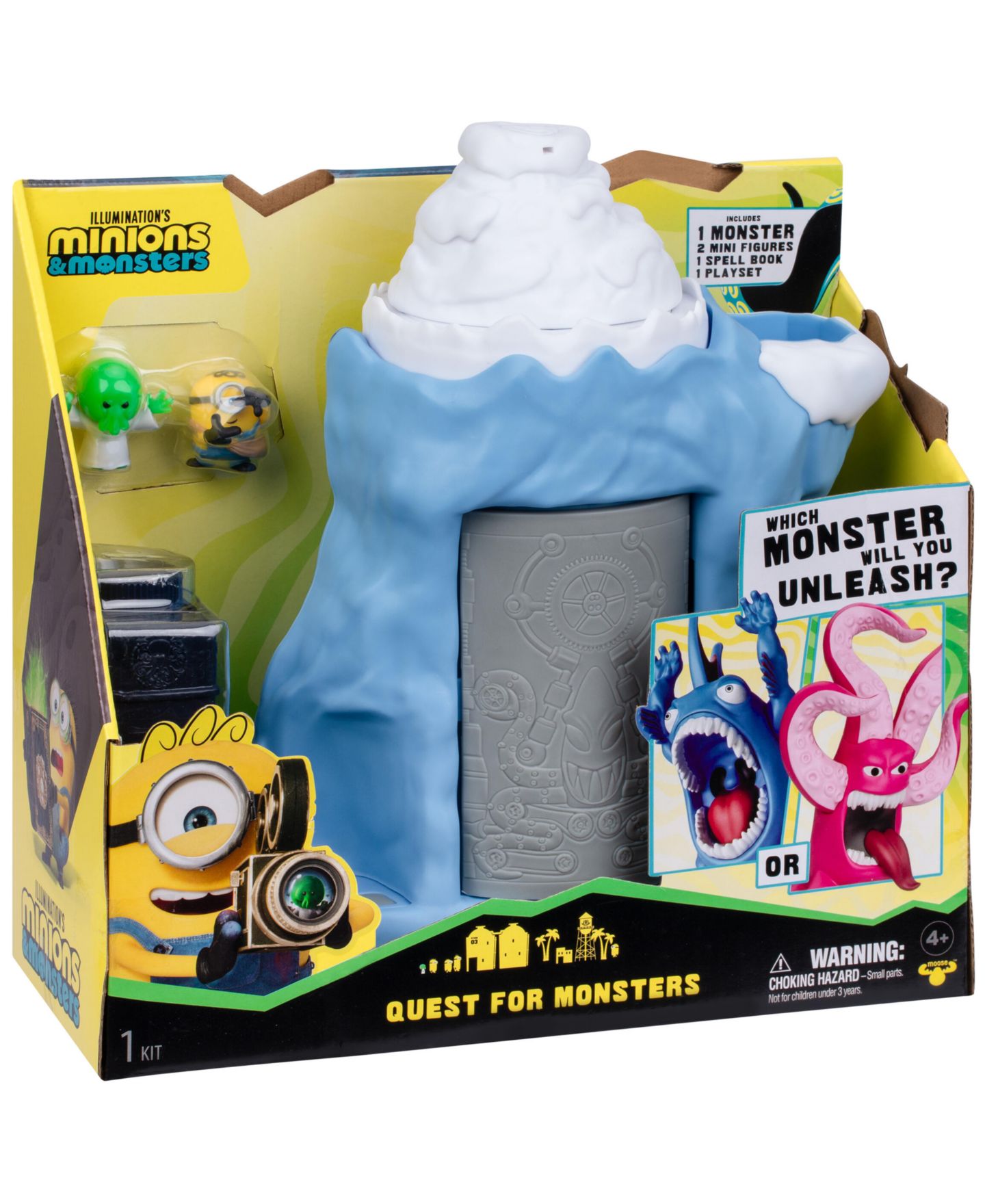 Детские фигурки Despicable Me Minions Monster Reveal 3-Pack Action Figures, Ages 4+ — фото 9