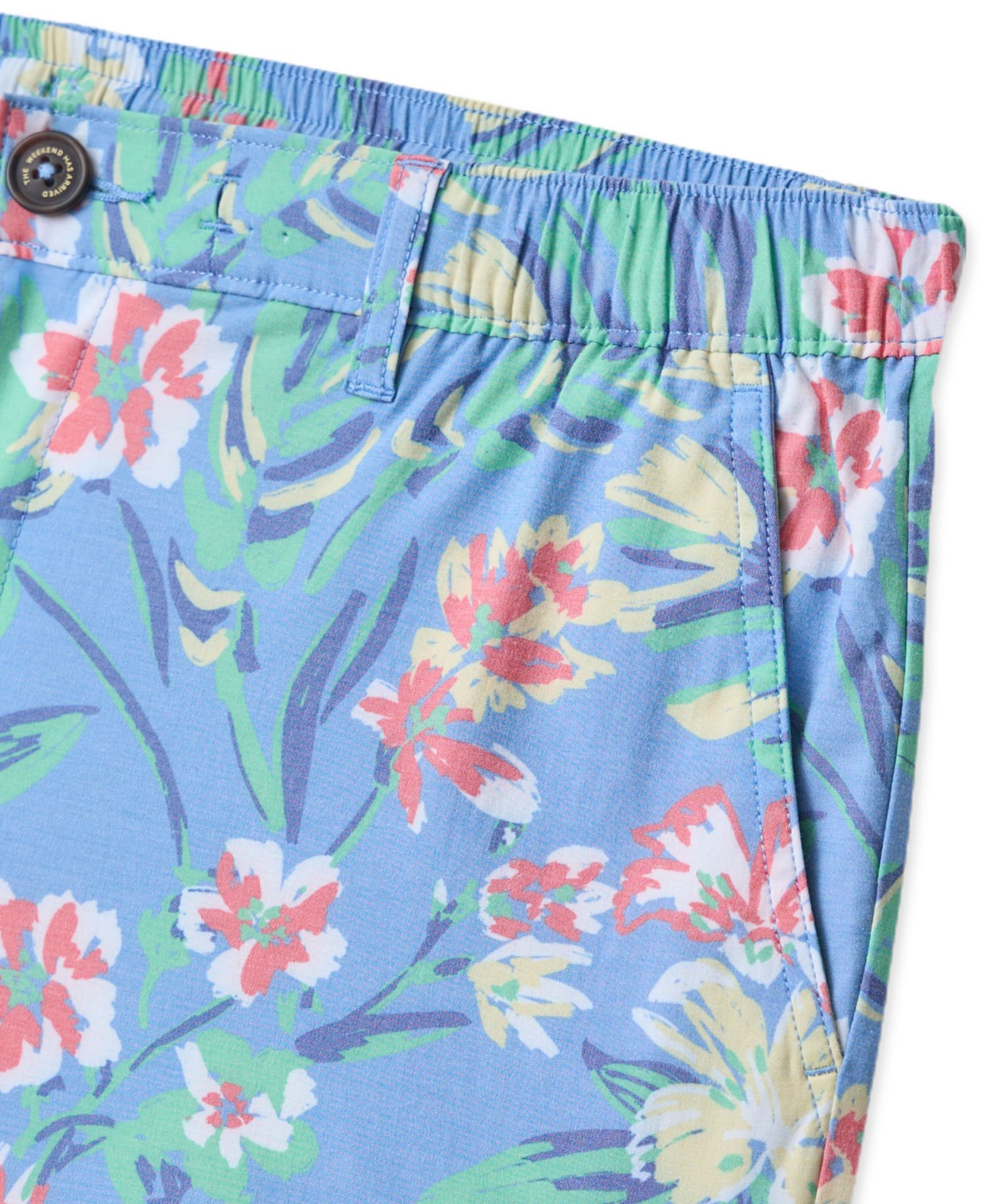 Men's Garden Glow Wrinkle-Adjustable Waistband Short