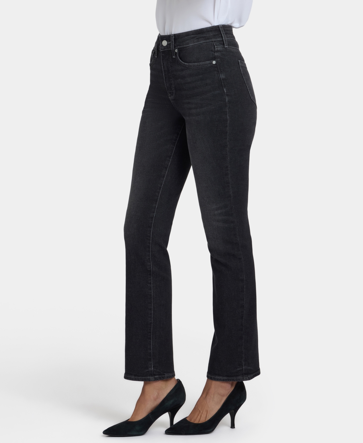 Nydj Women's High-Rise Marilyn Straight Jeans