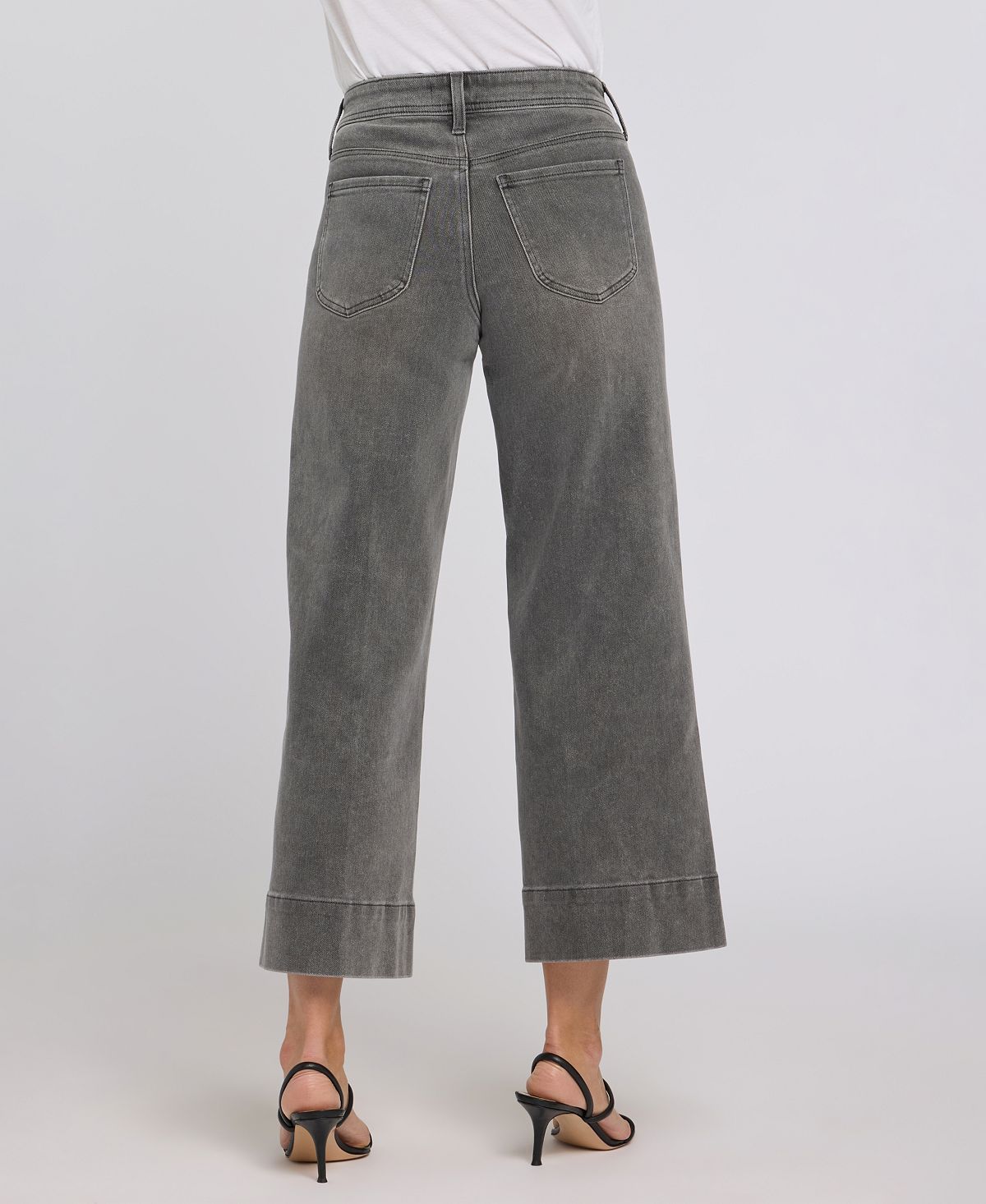 NYDJ Women's Teresa Wide-Leg Ankle Jeans view 5 — MAYCSS fashion products