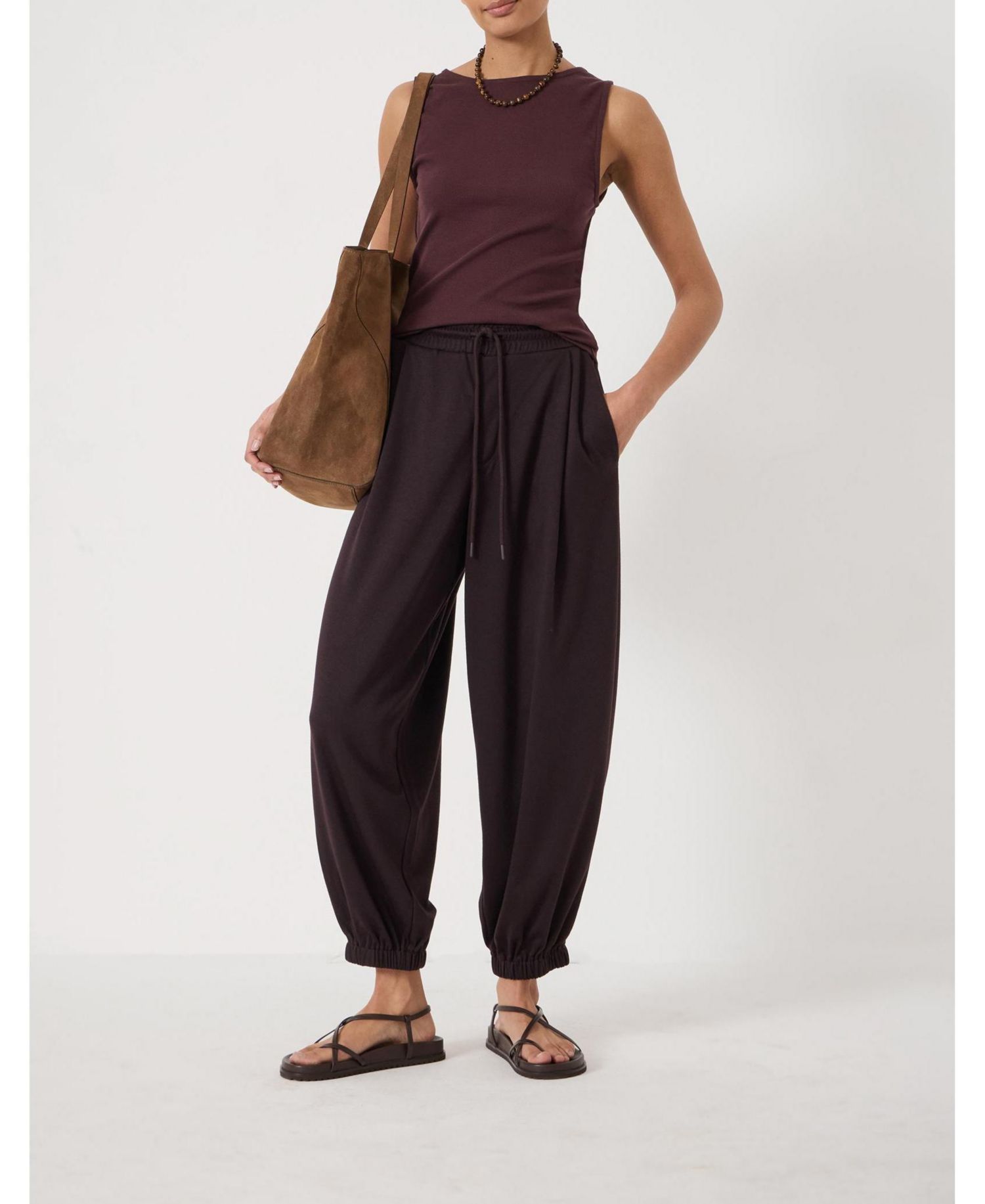 Women's Sephy Bubble Hem Jersey Pants
