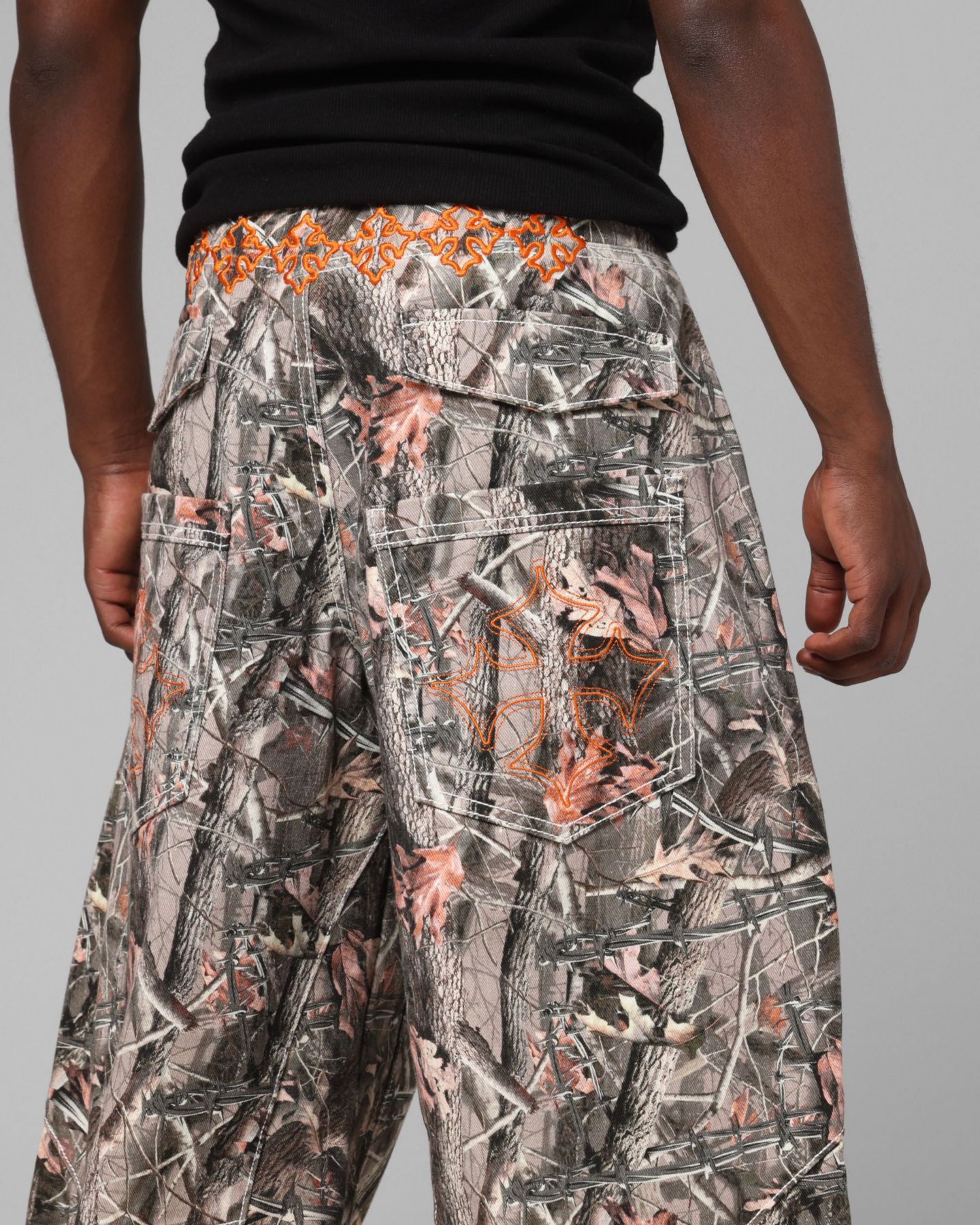 Мужские джинсы Loiter Biker Raver Jeans - Real Tree Camo 38 — фото 5