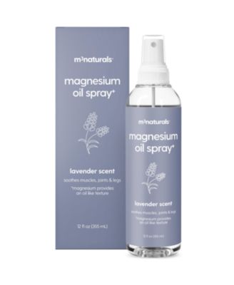 Lavender Magnesium Oil Spray Muscle and Sleep Support Chamomile and Plant Extracts 12 Fluid Ounce