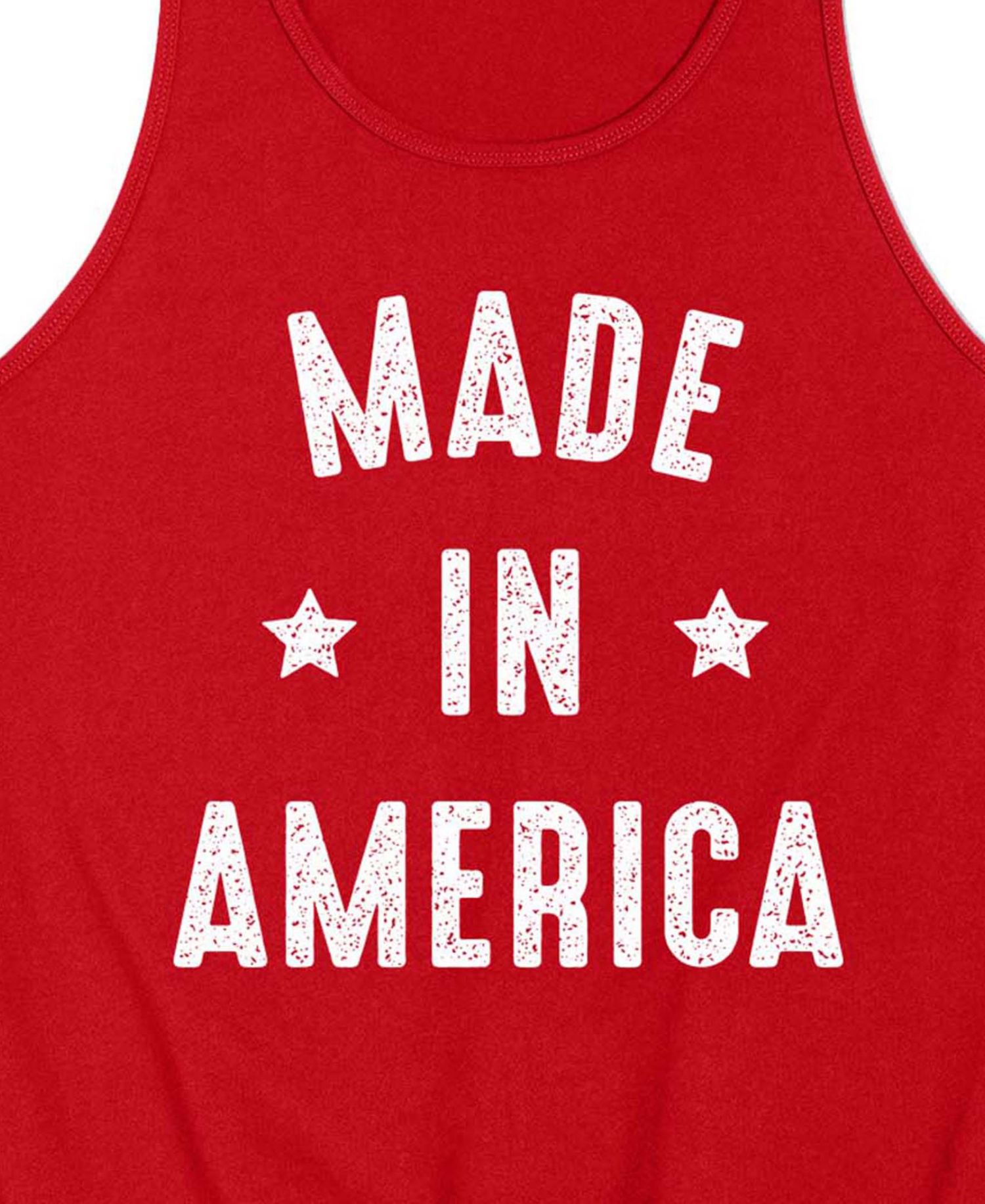 Men's Made In America Sleeveless Graphic Tank Top