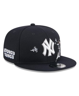 Men's Navy New York Yankees Looney Tunes Bugs Bunny 9FIFTY Snapback Hat