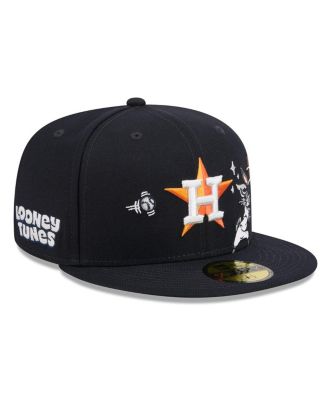 Men's Navy Houston Astros Looney Tunes Bugs Bunny 59FIFTY Fitted Hat