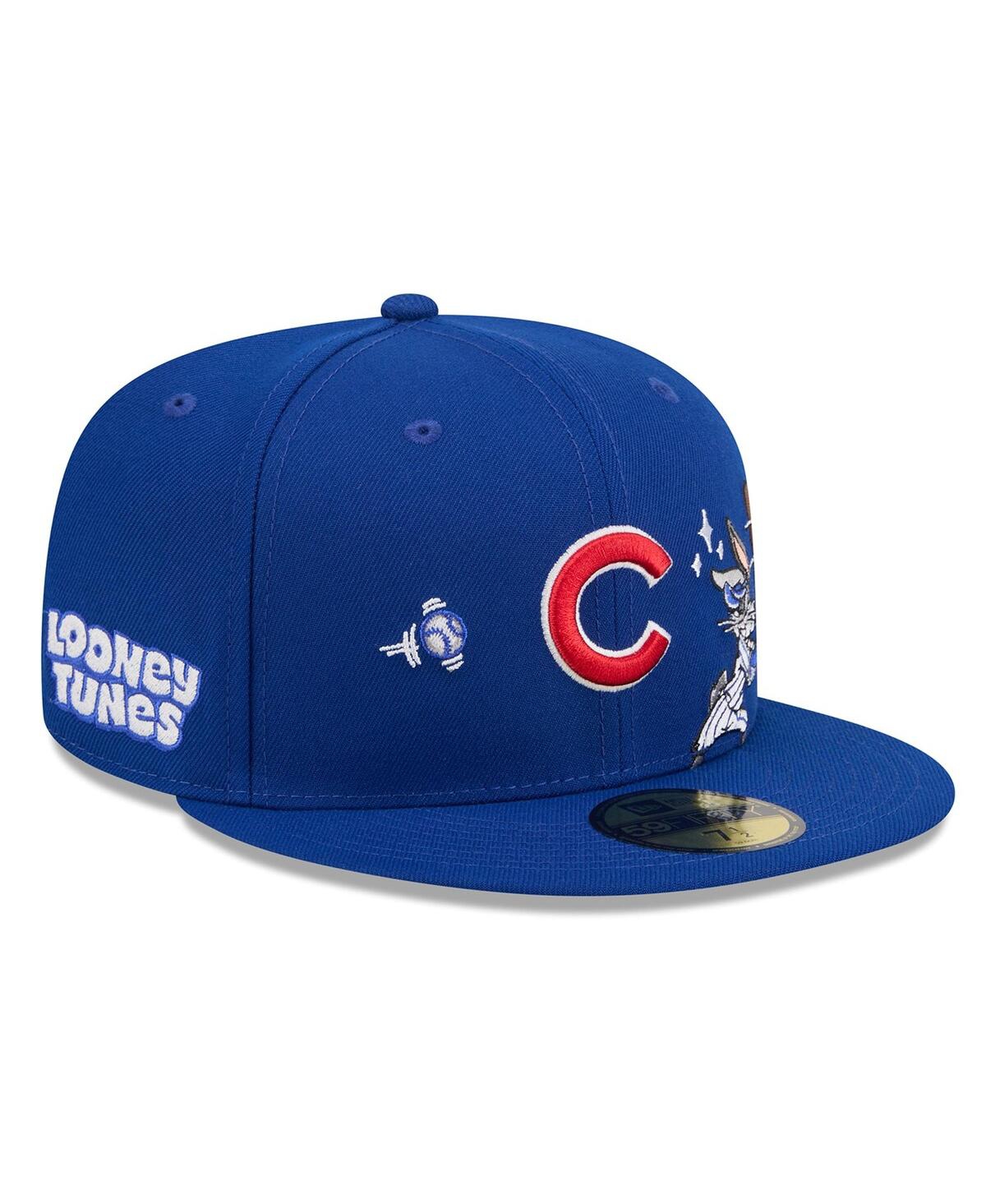New Era Men's Royal Chicago Cubs Looney Tunes Bugs Bunny 59FIFTY Fitted Hat