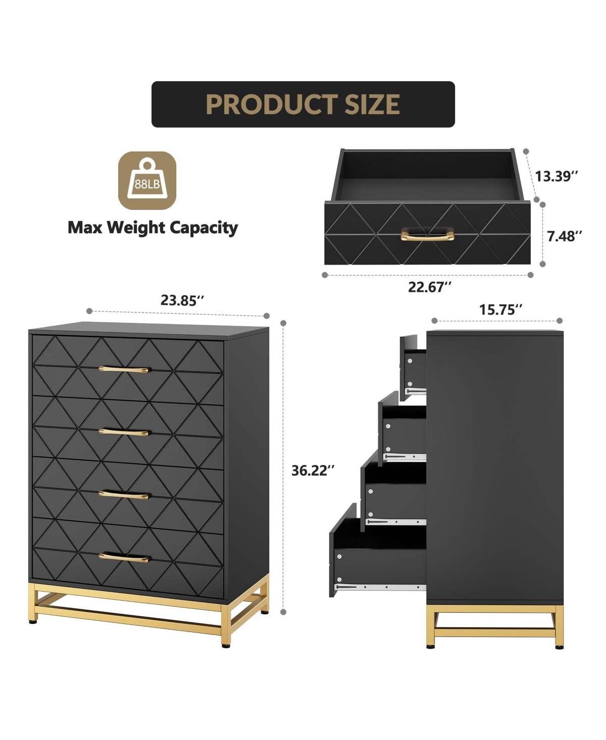gaomon Storage Cabinet
